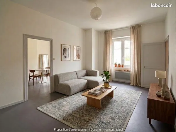 Appartement 2 pièces 48 m²