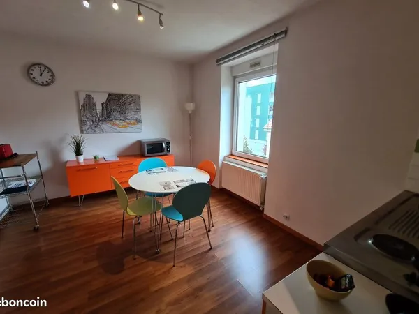 2 pièces meublé