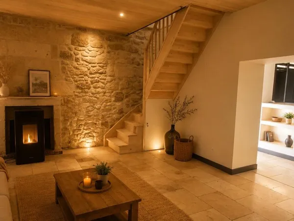 Longère en pierre 360m² 6 chambres