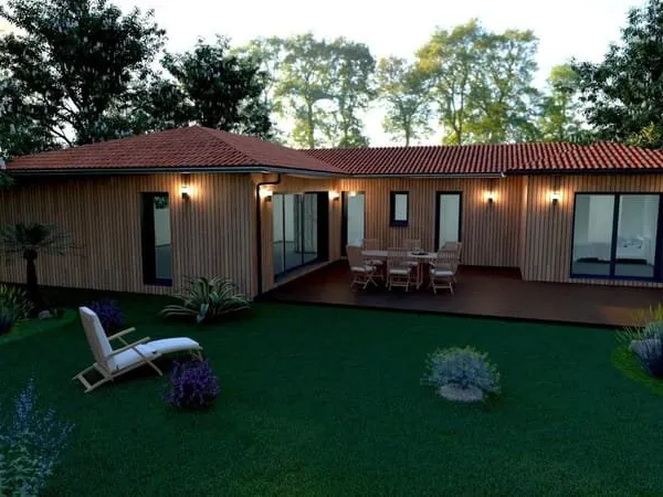 SANGUINET TERRAIN DE 1200 M²