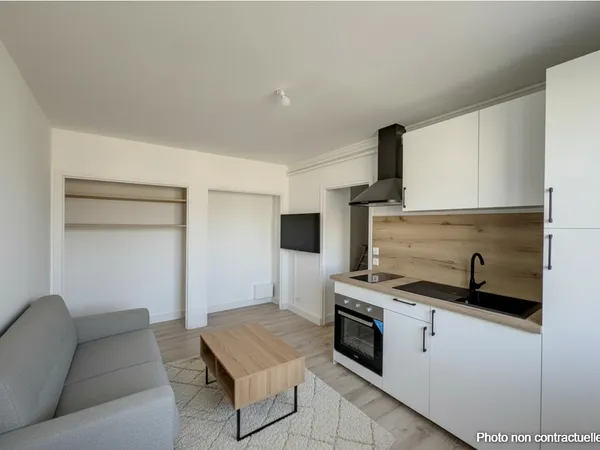 Bourg les Valence - T2 de 35,90 m2 - Rénové à neuf - 1 chamb