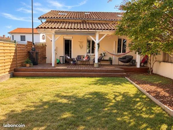 Maison Aucamville - 92m2 - Jardin et terrasse - 3 chambres