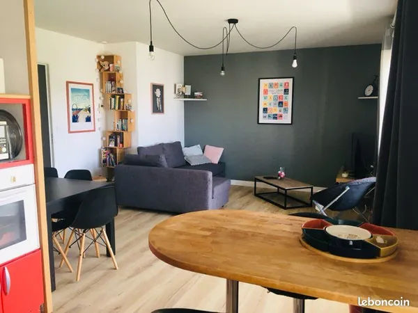 Duplex île de Nantes cosy
