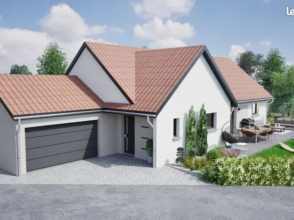 Maison plain pied 115 m² 3 chambres proximité BRUMATH