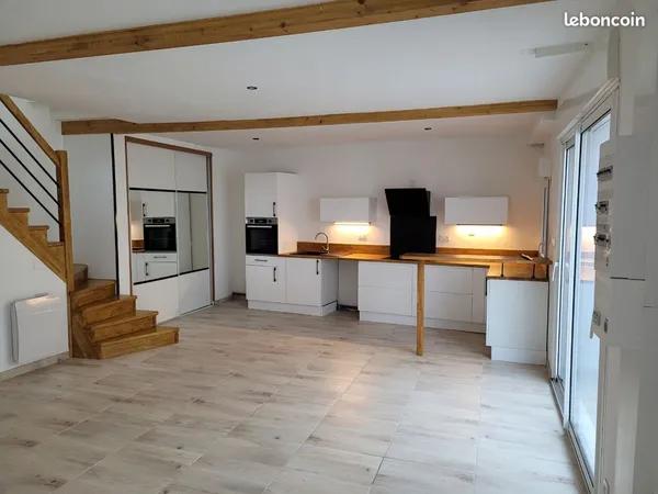 À louer maison T3 - Plouay centre-bourg