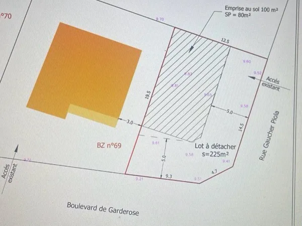Terrain constructible TAE