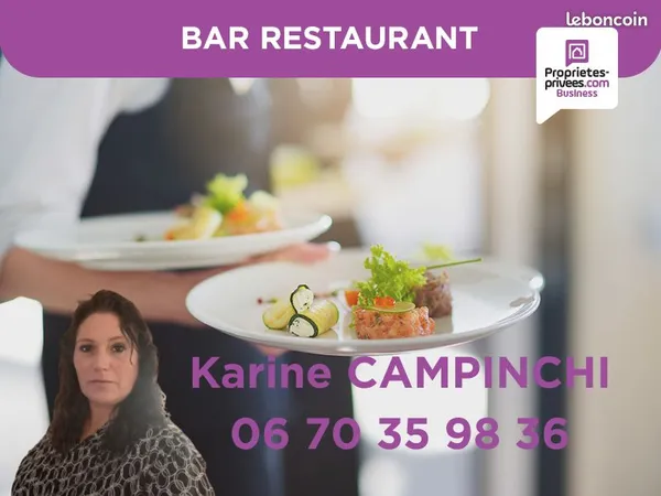 Fonds de commerce hôtel, restaurant 150 m²