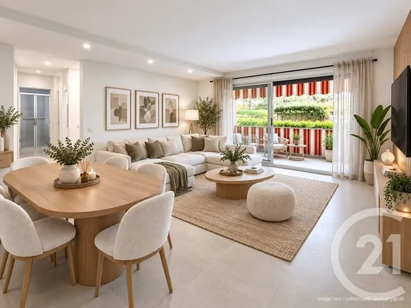Appartement 2 pièces 51 m²