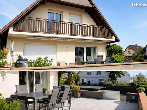 Maison lumineuse 3 chambres - 93,77 m² - Erstein - DPE B - 359 000