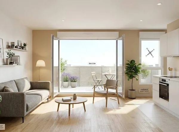 Appartement 1 pièce 28 m²