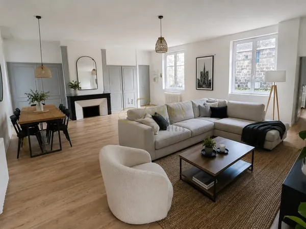 Appartement de charme au pied de la Cathédrale et de la plac