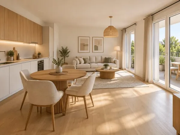 Appartement 3 pièces 61 m²