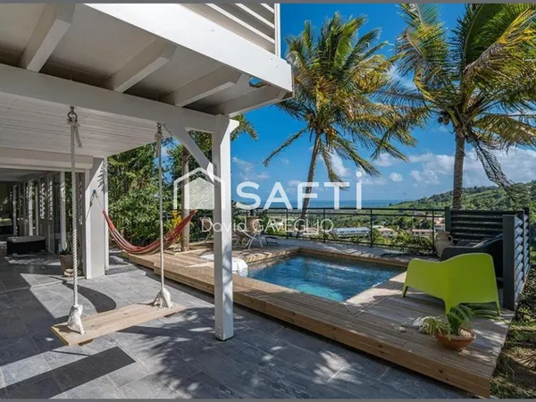 Superbe maison contemporaine, vue mer panoramique