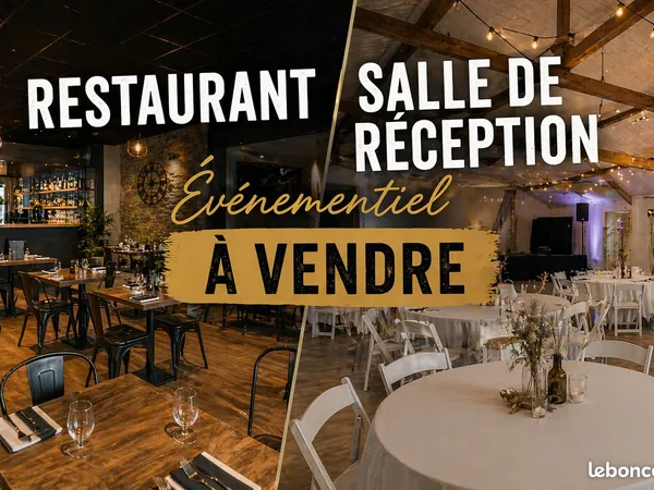 Restaurant avec salle de réception, événementiel - établissement haut de gamme - clé en main - fort 