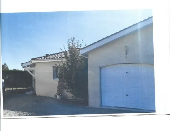 A louer Maison 3 chambres rez de jardin