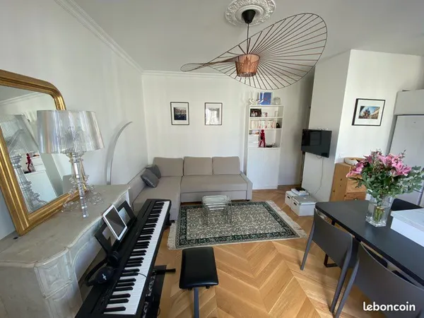 Appartement 2 pièces meublé et refait à neuf