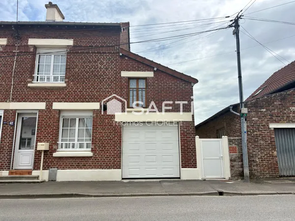 Maison 3 chambres avec garage au coeur de Laon