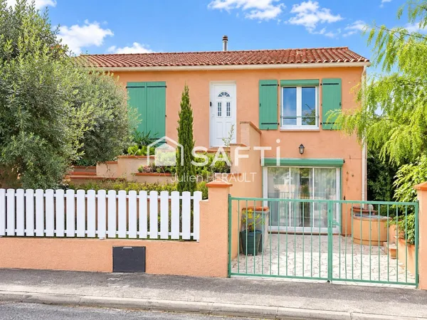 Maison 220 m² - 4 chambres - Jardin 468 m² - Vue Albères - Quartier calme Saint-André (66690)