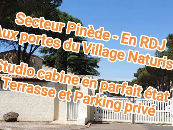 Appartement climatisé en RDJ - Terrasse - Piscine