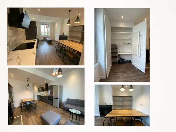 Loue chambre en colocation dans appartement - 70 m² - Grange Blanche Lyon 8ème