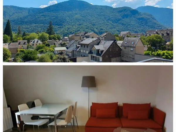 Appartement Duplex 43m² dernier étage avec Terrasse et Parking - Centre Luchon