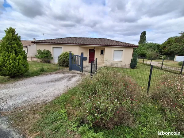 Maison 5 Pièces - 115m² - 880m² de terrain - 196 000 uros