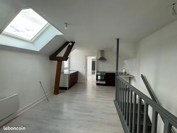 Amiens apt duplex e type 4 avec parking en exclusivite