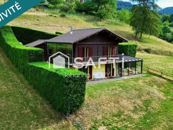COUP DE COEUR  Chalet d'exception avec vue panoramique