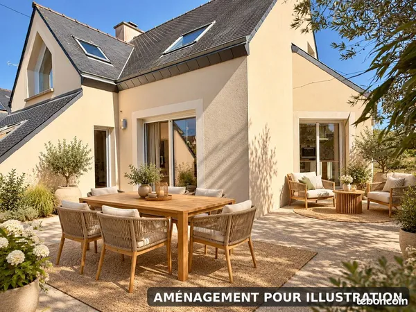 Maison 140 m² - 4 chambres - terrain 1 450 m² - Ploufragan
