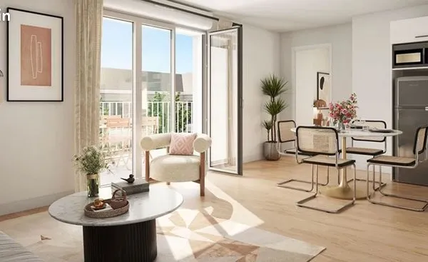 Appartement - 1 pièce - Bonnières-sur-Seine résidence intergénérationnelle proche centre