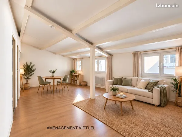 Studio 1 pièce 35 m²