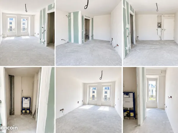 Studio vendu prêt à décorer - idéal location courte durée