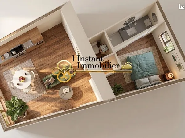 Appartement 2 pièces 36 m²
