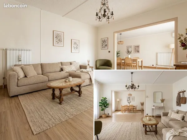 Chambre lumineuse en colocation dans grand T4 rénové à Colomiers
