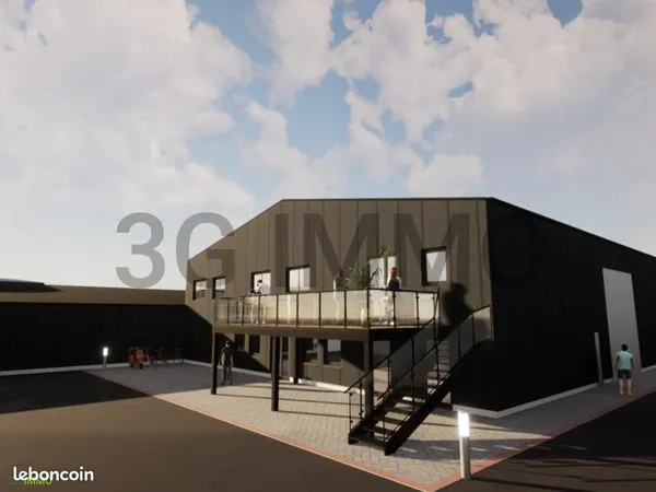 Location pro | Local Industriel / Bâtiment | 300 m² | Plouédern