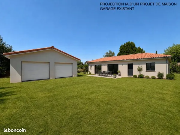 Terrain 955 m² Saint Alban