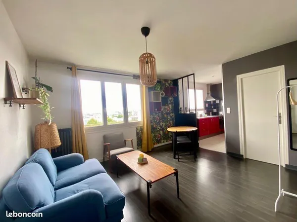 T2 meublé avec vue sur la Vilaine