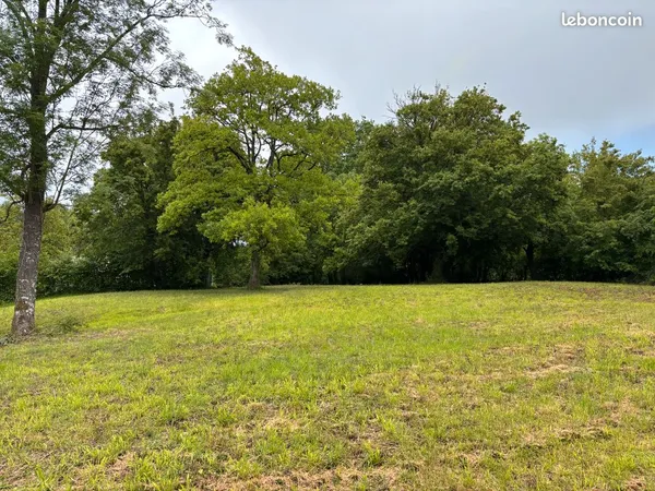 Terrain constructible de 2 158 m² à Clérey