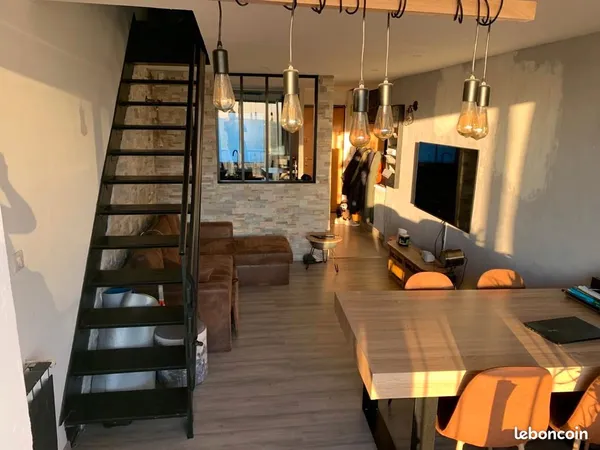 Appartement duplex industriel