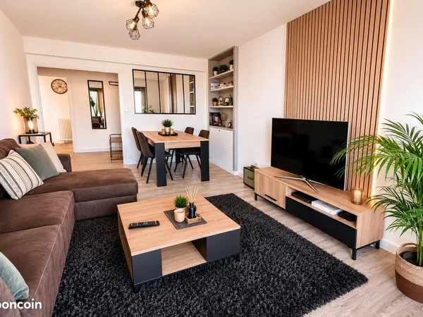 Appartement T4 rénové 88m2 - sans agence