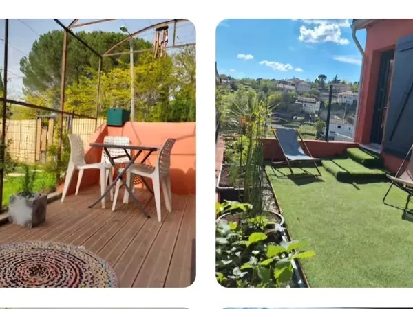 Maison 2 chambres avec jardin et cour - Bail mobilité