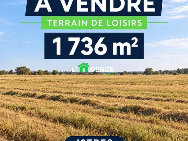 Terrain 1736 m² Istres