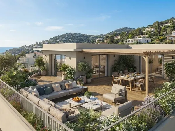 T4 DUPLEX ROOFTOP vue mer avec terrasse - Frais notaire réduits & Garantie décénnale
