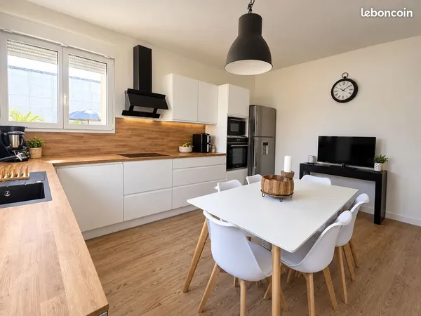 Charmante maison 4 pièces, clé en main, avec jardin et garage à Longueau