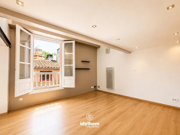 Duplex en dernier étage au coeur de Saint-Cyprien