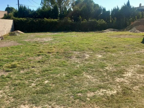 Terrain viabilisé avec permis accordé