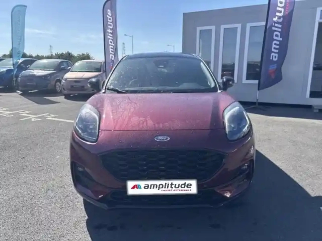 Ford Puma 1.0 flexifuel 125ch s&amp;s mhev st-line x vivid ruby edition — photo 2