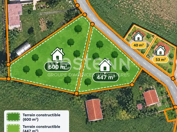 À vendre à Plaudren : Lot de 2 maisons à rénover et 2 terrains constructibles