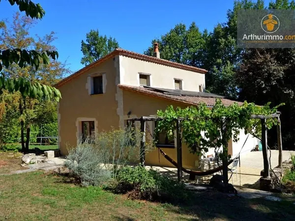 Écrin de nature proche de Duras - Maison en matériaux naturels