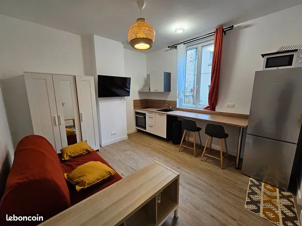 Studio meublé hypercentre